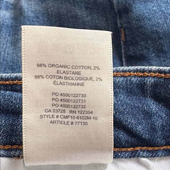 Denim Forum Women's Mid Blue Button-Fly Jeans - Picture 5 of 7